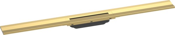 Hansgrohe Raindrain Flex Finish Set Shower Drain 900mm Cuttable for Wall Mounting - Polished Gold-Optic