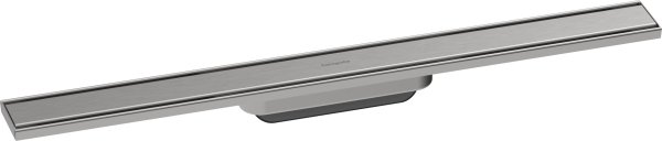 Hansgrohe Raindrain Original Finish Set Shower Drain 700mm - Brushed Stainless Steel