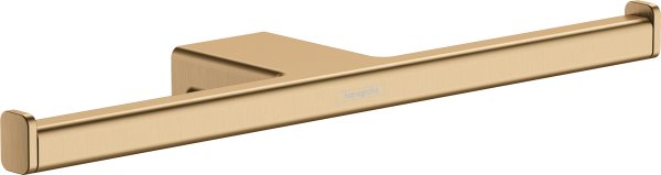 Hansgrohe Addstoris Double Roll Holder - Brushed Bronze