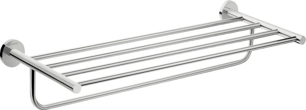 Hansgrohe Logis Universal Towel Rack with Towel Rail - Chrome