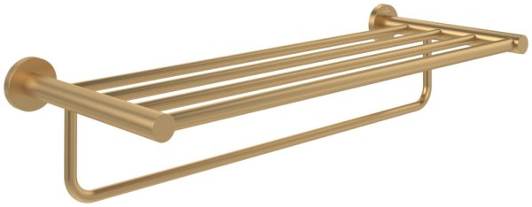 Villeroy & Boch Elements Tender 600mm Towel Rack - Brushed Gold