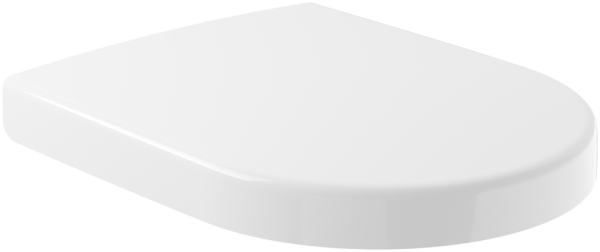 Villeroy & Boch Subway Classic Soft Close Toilet Seat - White Alpin