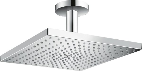 Hansgrohe Raindance E Overhead Shower 300 1jet Ecosmart with Ceiling Connector - Chrome