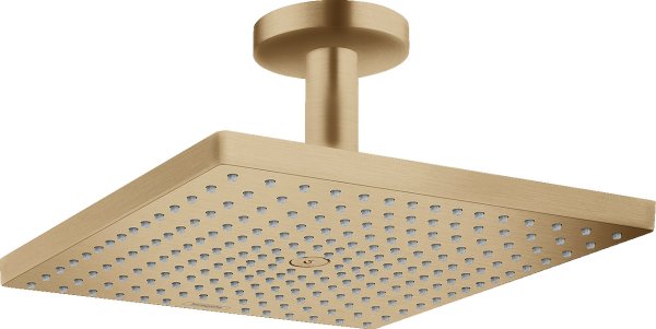 Hansgrohe Raindance E Overhead Shower 300 1jet with Ceiling Connector - Brushed Bronze