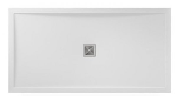 Aquadart Aqualavo 1700 X 900mm Gloss White Rectangle Shower Tray Bathroom Supplies Online