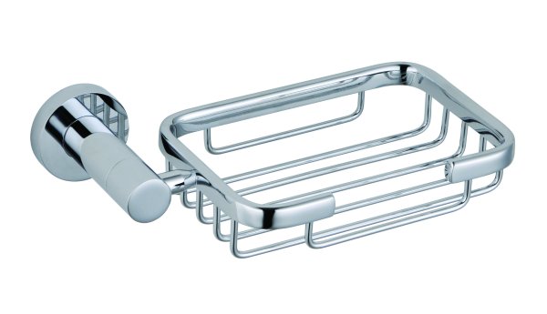 The White Space Capita Soap Basket - Chrome