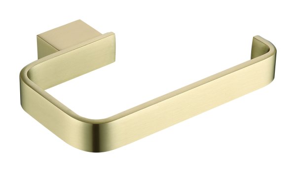 The White Space Legend Toilet Roll Holder - Brushed Brass