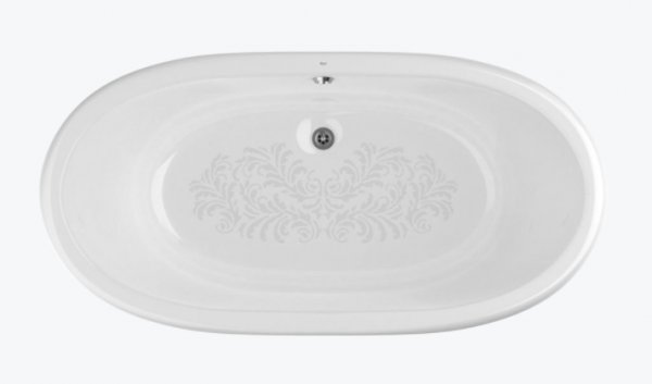 Roca Eliptico 170x85cm Freestanding Cast Iron Bath | Bathroom Supplies ...