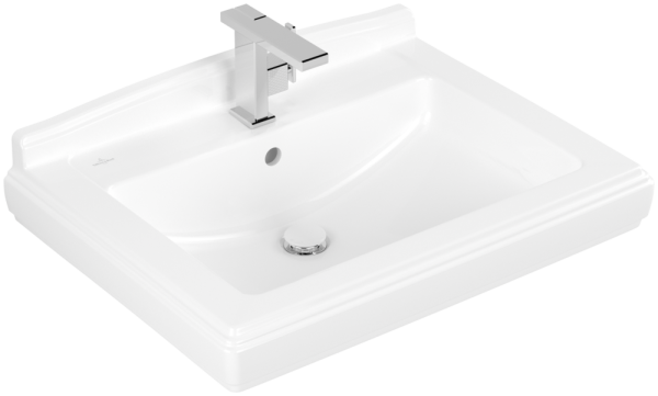 Villeroy & Boch Hommage 750mm 1 Tap Hole Basin - White Alpin