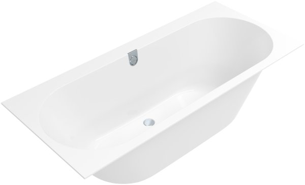 Villeroy & Boch Oberon 2.0 1700 x 750mm Double-Ended Rectangular Bath - White Alpin