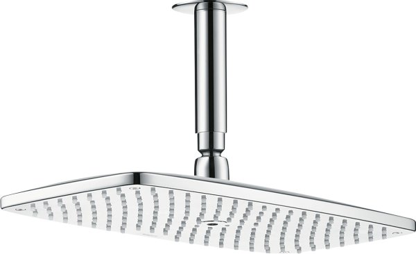 Hansgrohe Raindance E Overhead Shower 360 1jet with Ceiling Connector - Brushed Bronze