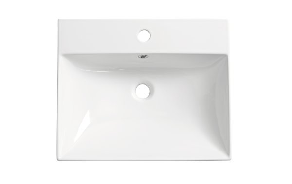 Tavistock Cadence 500mm Ceramic Vanity Basin - White