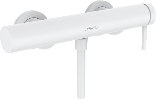 Hansgrohe Finoris Single Lever Shower Mixer for Exposed Installation - Matt White