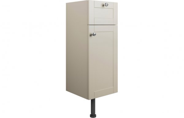 Purity Collection Belinda 300mm 1 Drawer 1 Door Base Unit - Matt Latte