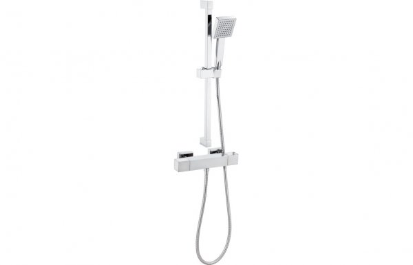 Purity Collection Orion Cool-Touch Thermostatic Bar Mixer Shower - Chrome