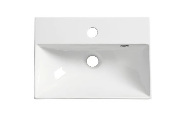 Tavistock Cadence 400mm Ceramic Vanity Basin - White