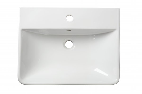 Tavistock Aerial 550mm Square Semi-Countertop Basin