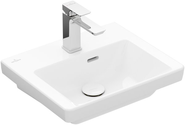 Villeroy & Boch Subway 3.0 450 x 370mm Wall-Hung Cloakroom Basin - White Alpin