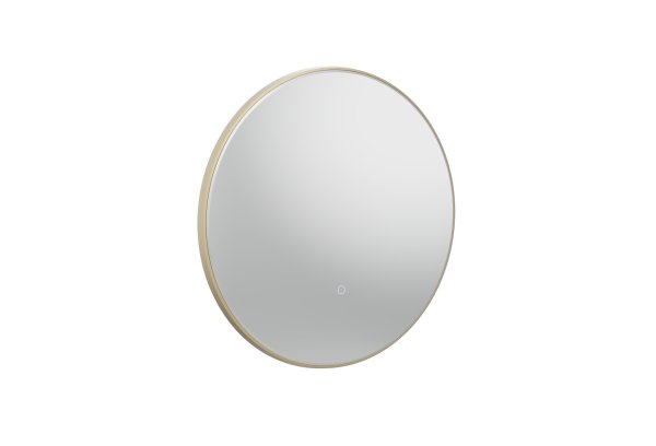 Tavistock Oxygen 600mm Round Mirror - Brass