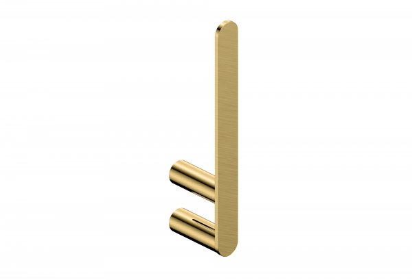 RAK Petit Round Spare Toilet Paper Holder - Gold