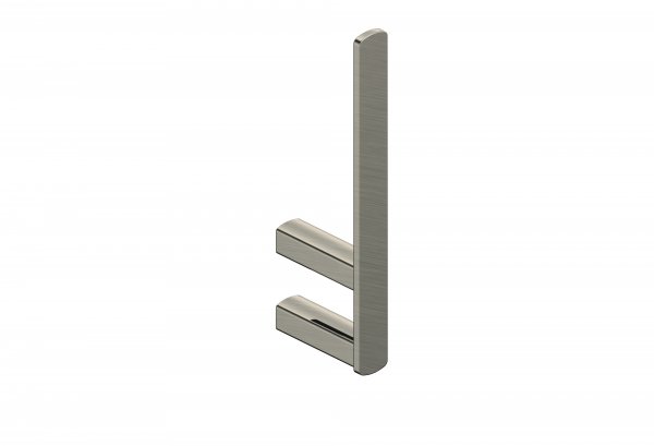 RAK Petit Square Spare Toilet Paper Holder - Nickel