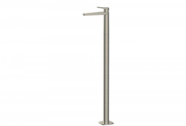 RAK Petit Square Floor Standing Basin Mixer - Nickel