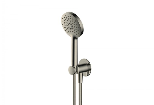 RAK Petit Round Wall Mounted Shower Set - Nickel - Stock Clearance