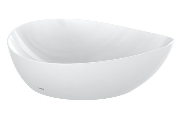 TOTO TA 400mm Asymmetric Countertop Basin with Overflow