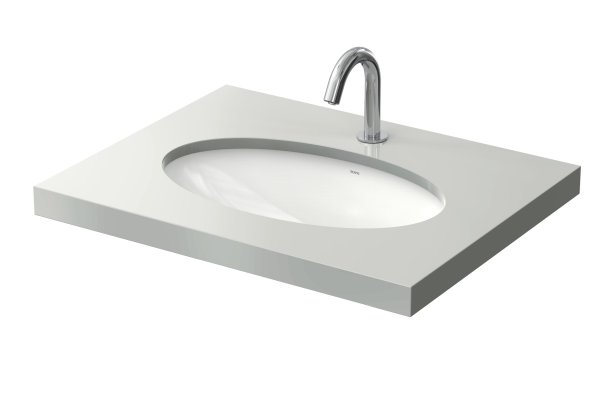 TOTO WU 600mm Under-Countertop Basin with Overflow