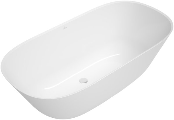 Villeroy & Boch Theano 1550 x 750mm Freestanding Bath - White Alpin