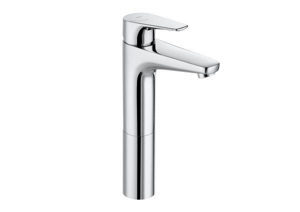 Roca Atlas Extended Height Basin Mixer - Chrome