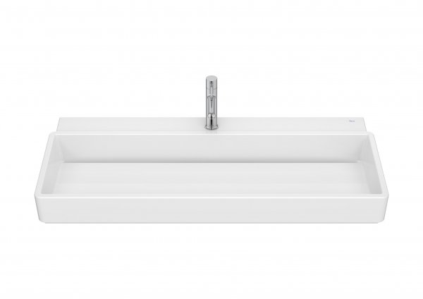 Roca Tura 1000mm Wall-Hung Basin - Matt White