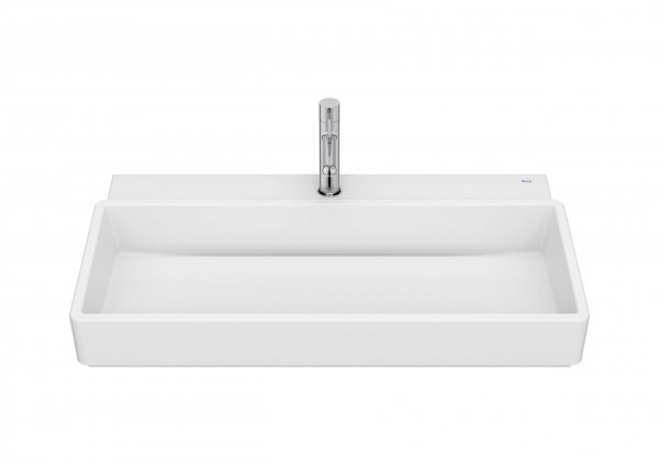 Roca Tura 800mm Wall-Hung Basin - Supraglaze