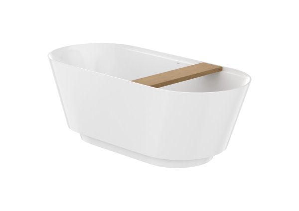 Roca Tura Stonex Oval Freestanding Bath