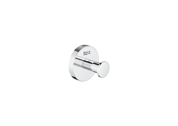 Roca Hotels Round Robe Hook - Chrome