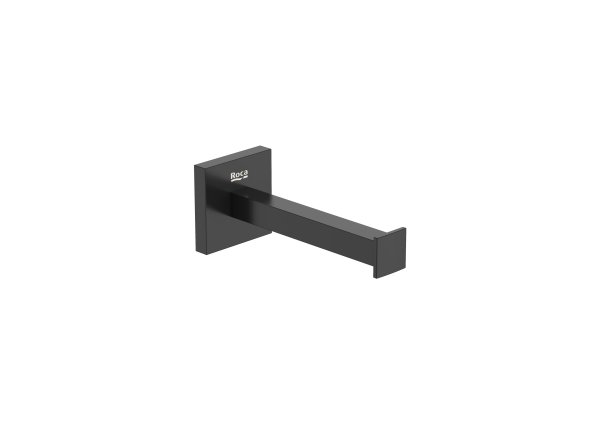 Roca Hotels Square Spare Toilet Roll Holder - Matt Black