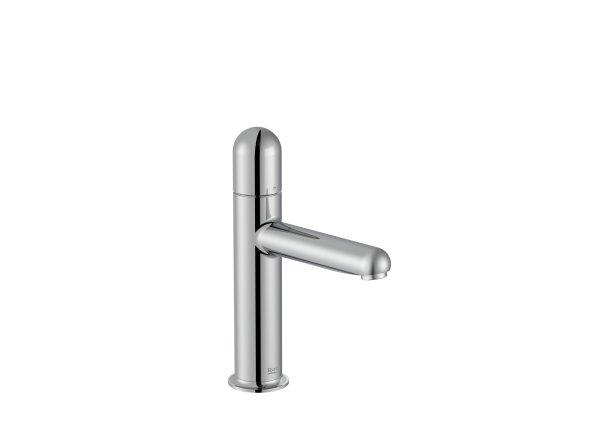 Roca Nu Small Basin Mixer with Dome Handle - Chrome