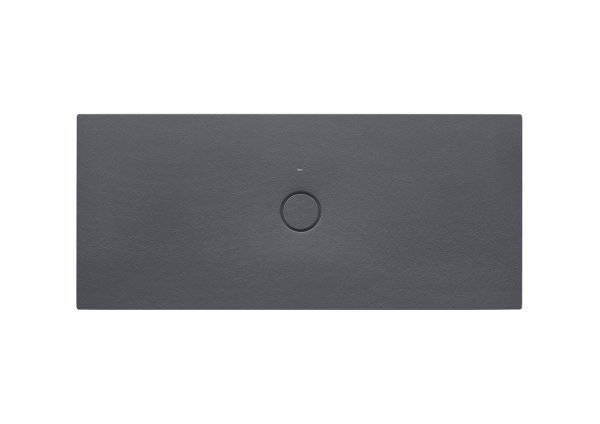 Roca Cratos 1600 x 700mm Superslim Shower Tray - Onyx