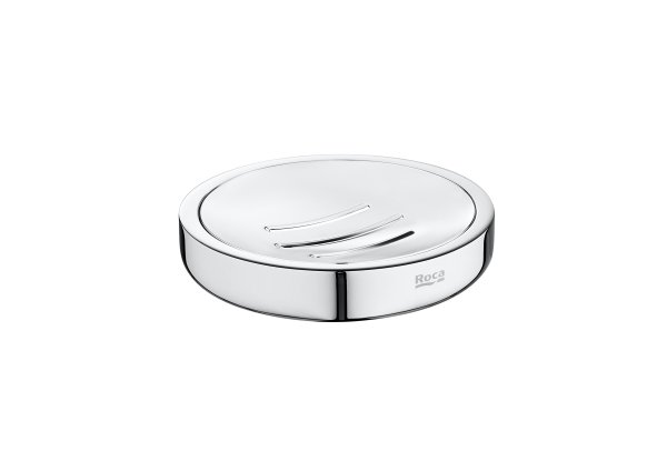 Roca Tempo Over Countertop Soap Dish - Chrome