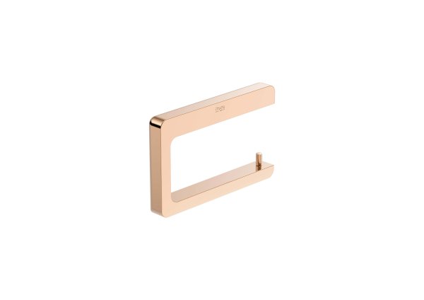 Roca Tempo Toilet Roll Holder without Cover - Rose Gold