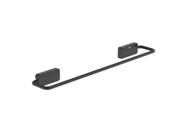 Roca Sonata 400mm Towel Rail - Matt Black