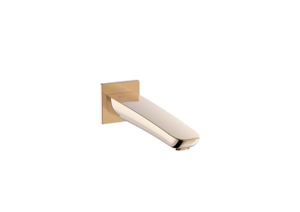 Roca Insignia Wall-Mounted Bath Spout - Rose Gold