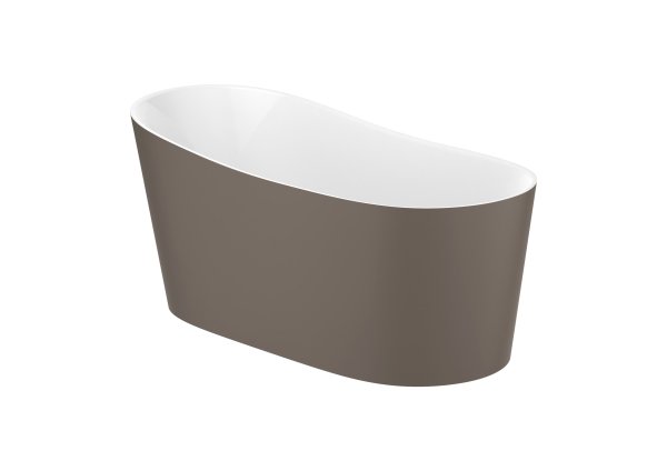 Roca Maui 1500mm Freestanding Bath with Click-Clack Waste - Coffee