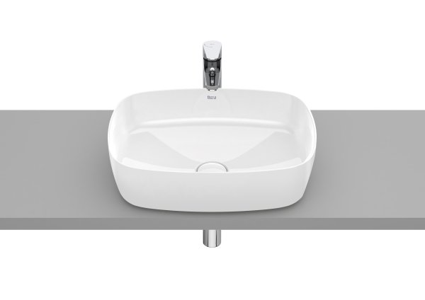 Roca Inspira 500mm Soft Countertop Basin - White