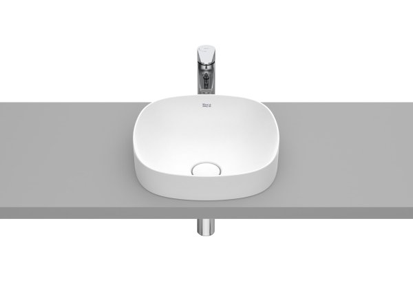 Roca Inspira 370mm Soft Inset Basin - Matt White