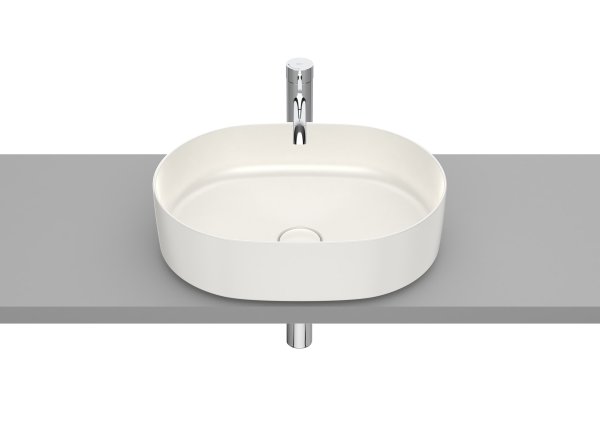 Roca Inspira 500mm Round Countertop Basin - Beige