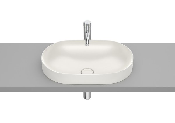 Roca Inspira 550mm Round Inset Basin - Beige