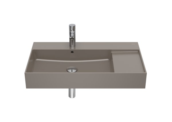 Roca Inspira 800mm Fineceramic Basin - Coffee