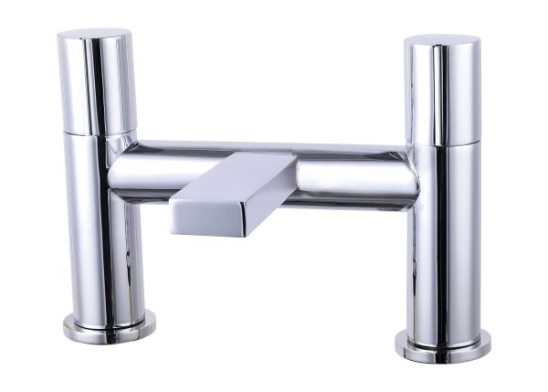 The White Space Evo Bath Filler - Chrome