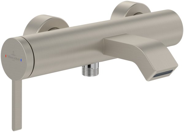 Villeroy & Boch Dawn Single-Lever Bath& ShowerMixer - Matt Brushed Nickel